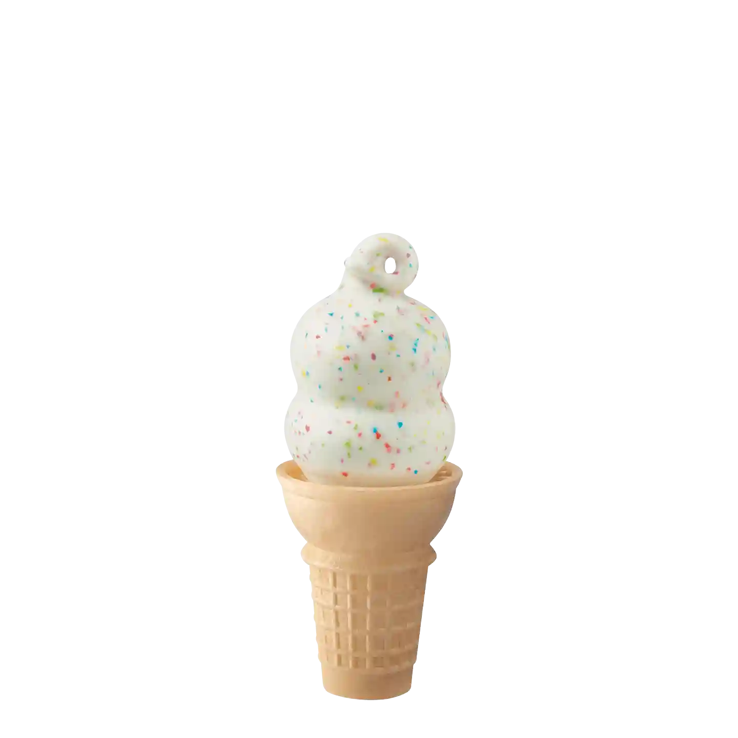 Confetti Cake Dipped Cone